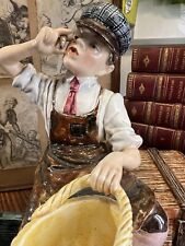 Pot a Tabac Faïence Peinte