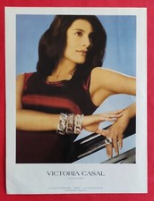 Press Advertising: Jewelry VICTORIA CASAL Jewelry Bracelet Necklace Ring