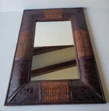 Miroir vintage en bois