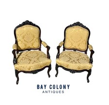 PAIR OF LOUIS XIV EBONIZED