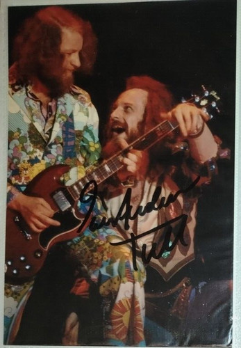 Autograph ian anderson foto - anderson, uk