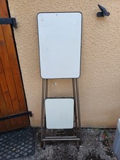 Industrial Folding Side Table