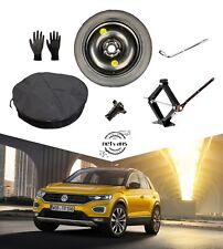 Roue de Secours Galette 18" pour VW VOLKSWAGEN T-ROC avec Kit + Vis 125/70R18