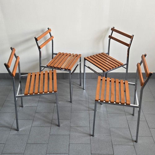 Suite chaises vintage - 4,