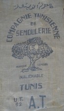 Rare sac toile de jute