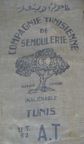 Rare sac toile jute - toile, de