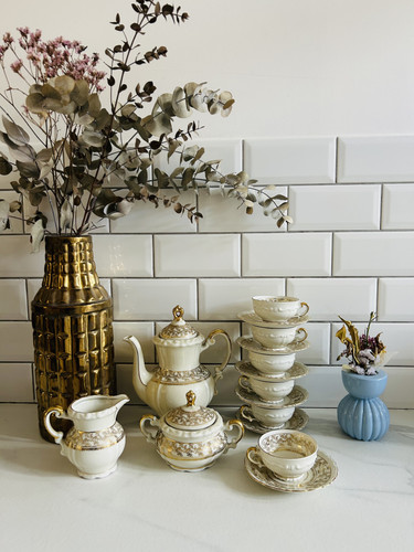 Service café thé - , porcelaine