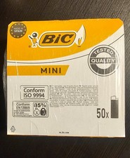 Lot de 50 briquets BIC Mini