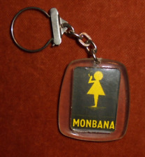 Chocolate Keychain MONBANA Tax Stamp Viet Nam 30C TEM-PHAT DRAGON