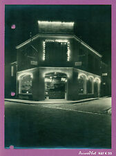 PHOTO VINTAGE 1930,  GARAGE