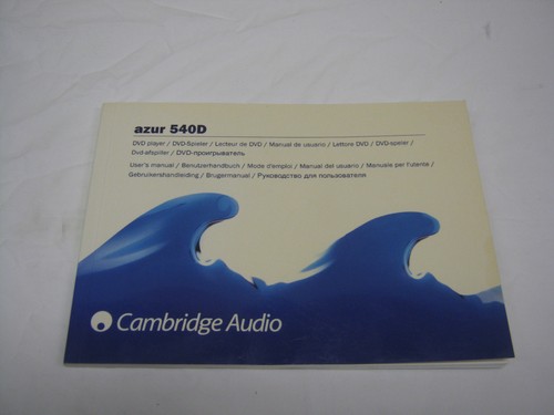 Manuel cambridge audio asur - manuel,