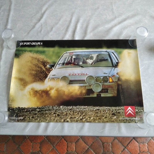 Affiche ancienne garage - ancienne,
