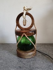 Lampe À Poser Où A Poser Style Marin Globe Pêcheur. Vintage