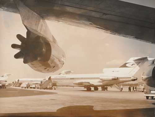 Lufthansa boeing 727 avion de - boeing,