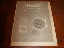 1994 KHAKI HAMILTON WATCH PRESS AD 