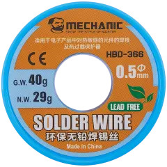 Rosin core solder - core,