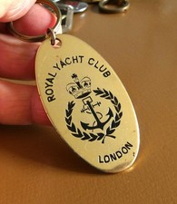 Porte clé Plaque Royal Yacht