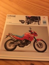 Kawasaki KLE 500 1991 KLE500 500KLE Carte moto Collection Atlas Japon