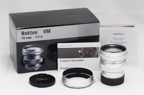 Voigtländer nokton 75mm - voigtländer, 1.5/75mm