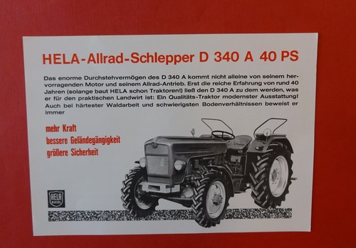 Original old hela - hermann, lanz
