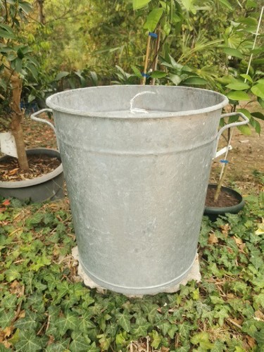 Bassine zinc vintage non - bassine,