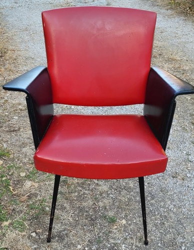Fauteuil vintage rouge - , et