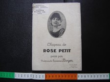 Programme des FOLIES BERGERE La grande folie 1928 Levriers Miss GUIBERT