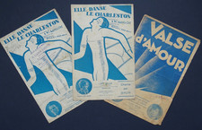 Lot de 3 Partitions originales