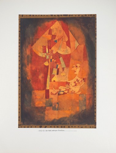 Paul klee homme au - l’homme,