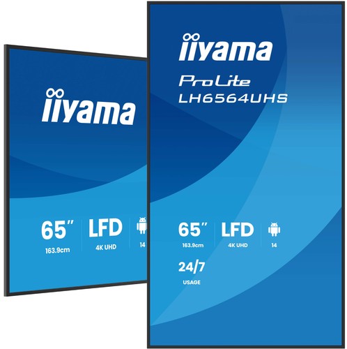 Iiyama lh6564uhs b1ag - iiyama, Écran