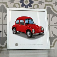 Poster Cox coccinelle rouge