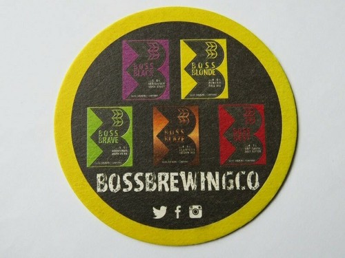 Bière dessous verre boss - dessous,