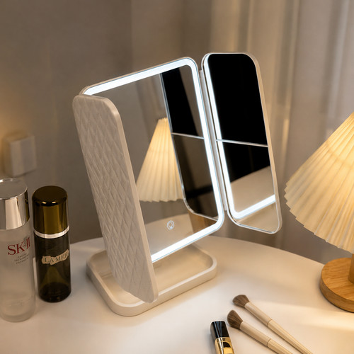 Miroir maquillage led volets - 3,