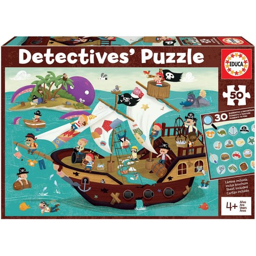 Puzzle éducatif bateau - puzzle,