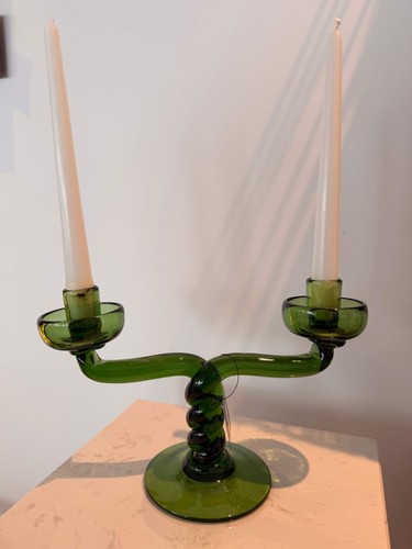 Candélabre double verre - candélabre,