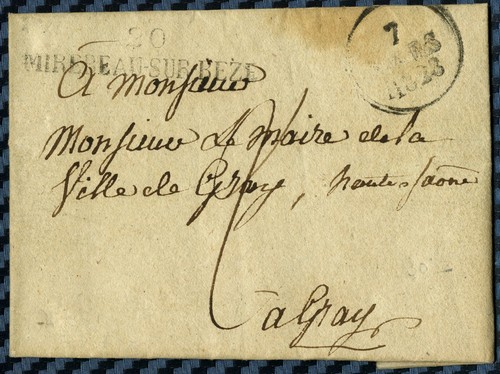Lettre de - -=,