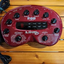 LINE6 POD Version 2.0 Multi effect Amplifier Simulator Video available