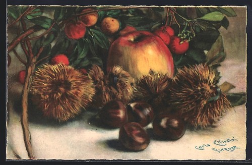 Carte postale artiste carlo - d'artiste,