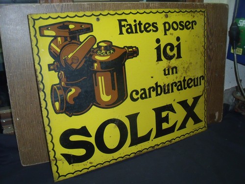Rare tole epoque - tole, carburateur