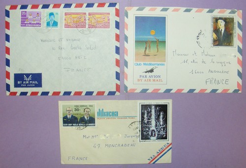 B610 enveloppes par - 3, avion