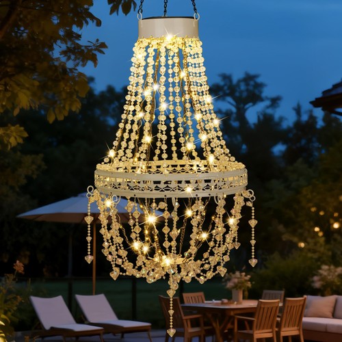 Hanging solar lantern outdoor - solar,