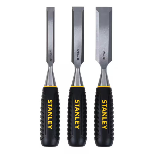 Wood chisel set - wood, (3-piece)