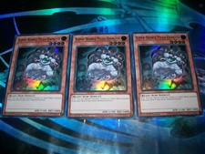 3x Super-Nimble Mega Hamster 1st Edition Super Rare RA02-EN004 Yu-Gi-Oh!