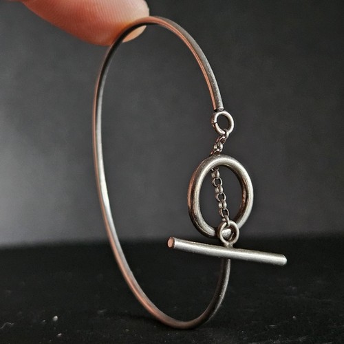 Bracelet rigide jonc - , argent