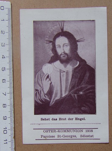 Image pieuse sehet das brot - §,