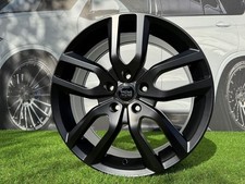 4X R18 Pouce 5X108 Racing Style Noir Demi Mat Roues : Pour Volvo , Ford