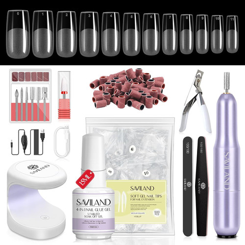 Gel nail kit 500 - nail, square