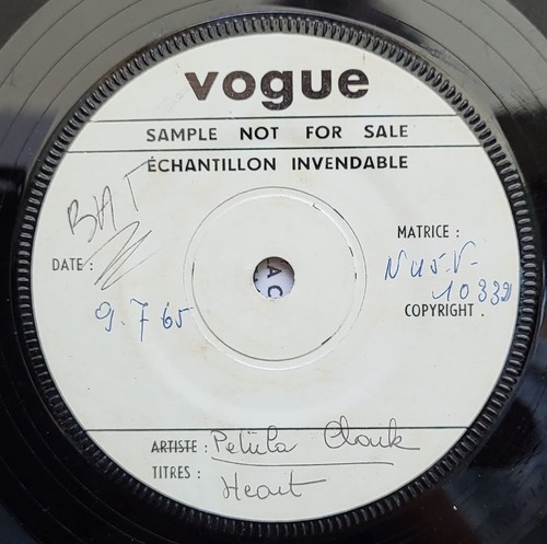 Trés rare test pressing - rare,