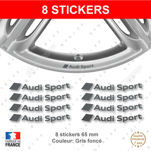 Stickers jantes audi sport - jantes,