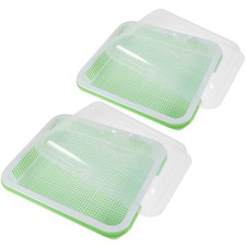  2 Sets Plateau Germoir Pour